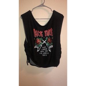 Forever 21 Tour Cutoff Tank